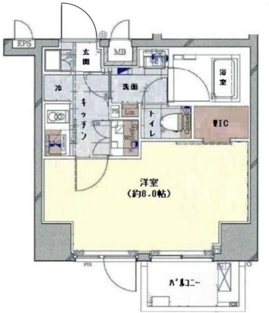 春日駅 徒歩5分 4階の物件間取画像